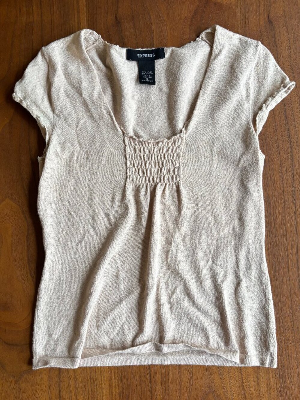 Vintage Express Light Beige Top